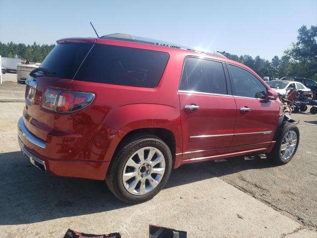 1GKKRTKD1DJ228996 - 2013 GMC ACADIA DENALI RED photo 3