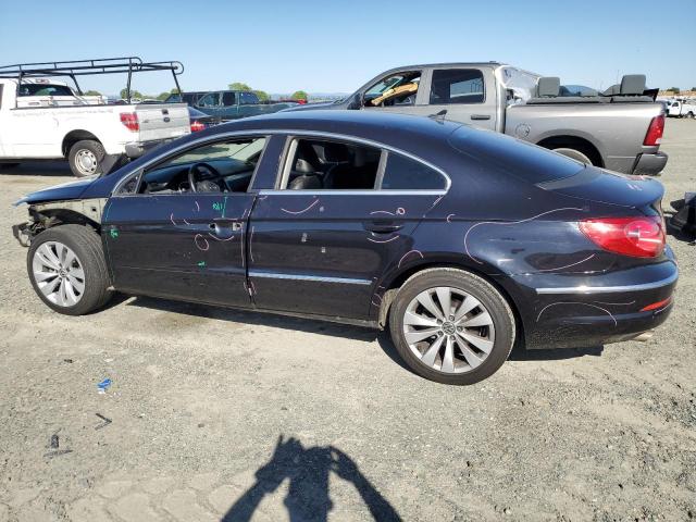 WVWMP7AN0BE707640 - 2011 VOLKSWAGEN CC SPORT BLACK photo 2