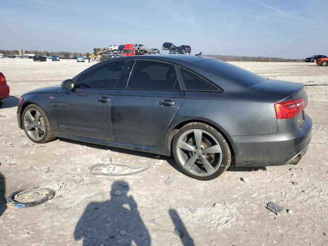 WAUHGAFC9EN045807 - 2014 AUDI A6 PRESTIGE ნაცრისფერი ფოტო 2