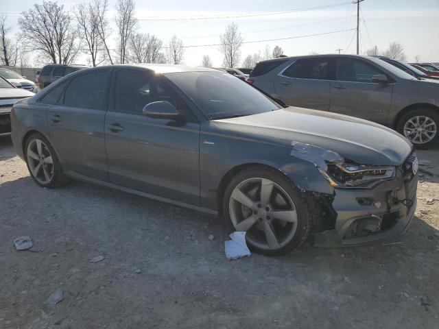 WAUHGAFC9EN045807 - 2014 AUDI A6 PRESTIGE ნაცრისფერი ფოტო 4