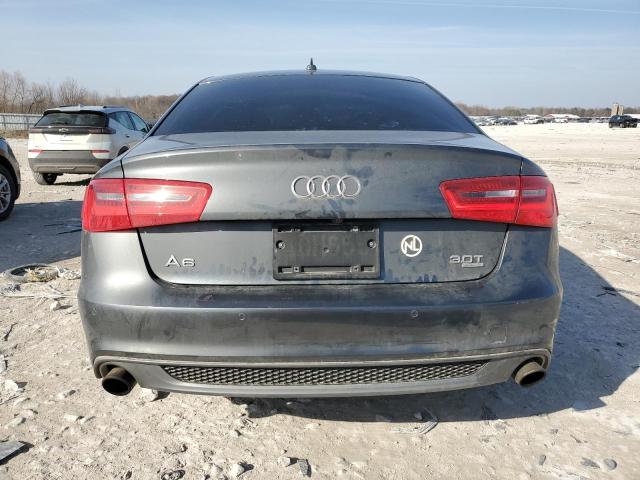 WAUHGAFC9EN045807 - 2014 AUDI A6 PRESTIGE ნაცრისფერი ფოტო 6