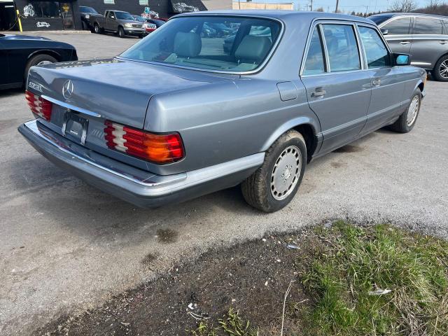 WDBCA35E1MA577800 - 1991 MERCEDES-BENZ 420 SEL SILVER photo 4