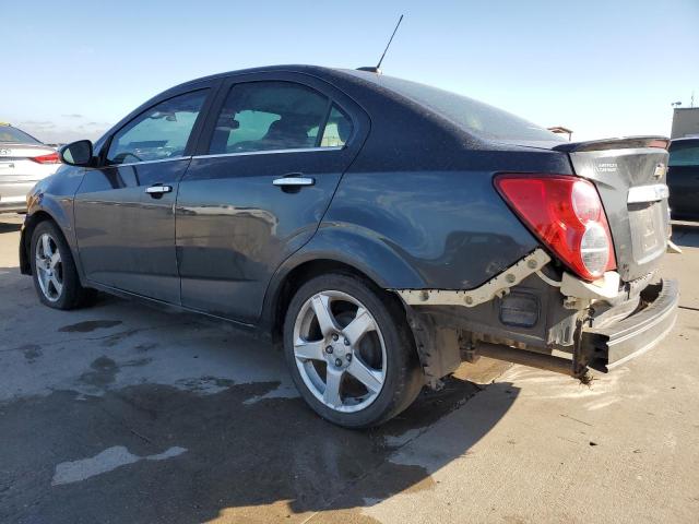 1G1JE5SB4F4134246 - 2015 CHEVROLET SONIC LTZ GRAY photo 2