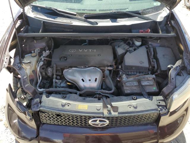 JTLZE4FE6A1110134 - 2010 TOYOTA SCION XB 勃艮第红 照片 12