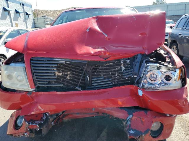 1FTRX12V97KA69298 - 2007 FORD F150 RED photo 11