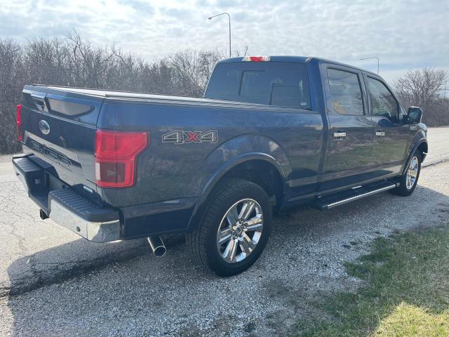 1FTFW1EG4JKD96041 - 2018 FORD F150 SUPERCREW BLUE photo 4