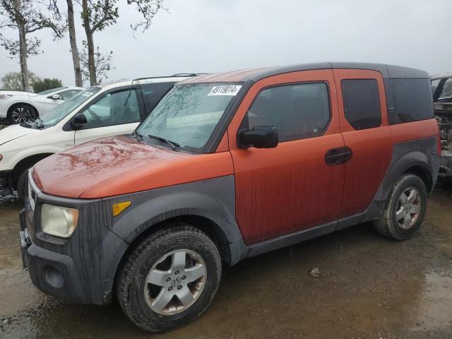 5J6YH18564L002013 - 2004 HONDA ELEMENT EX ORANGE photo 1