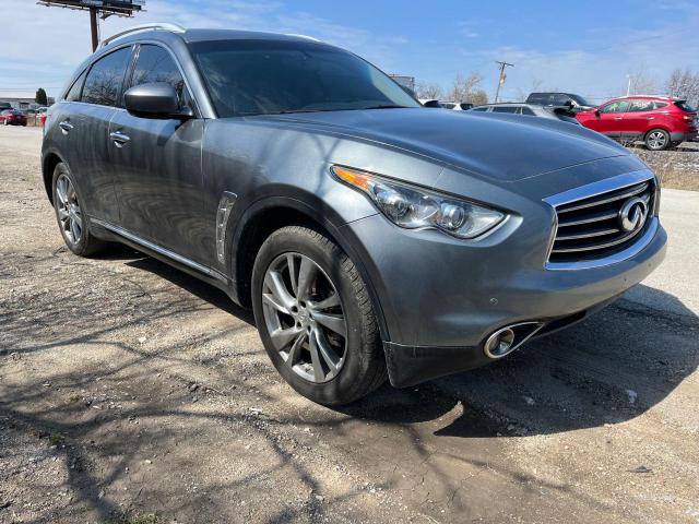 JN8CS1MW5DM170112 - 2013 INFINITI FX37 GRAY photo 1