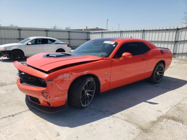 2C3CDZFJ2JH264974 - 2018 DODGE CHALLENGER R/T 392 ORANGE photo 1