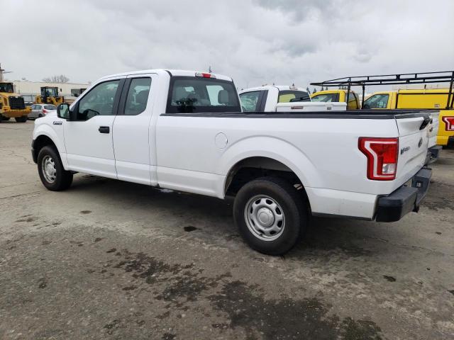 1FTEX1EF5GKD59878 - 2016 FORD F150 SUPER CAB WHITE photo 2