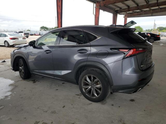 JTJSARBZ5M2200370 - 2021 LEXUS NX 300 BASE 灰色 照片 2
