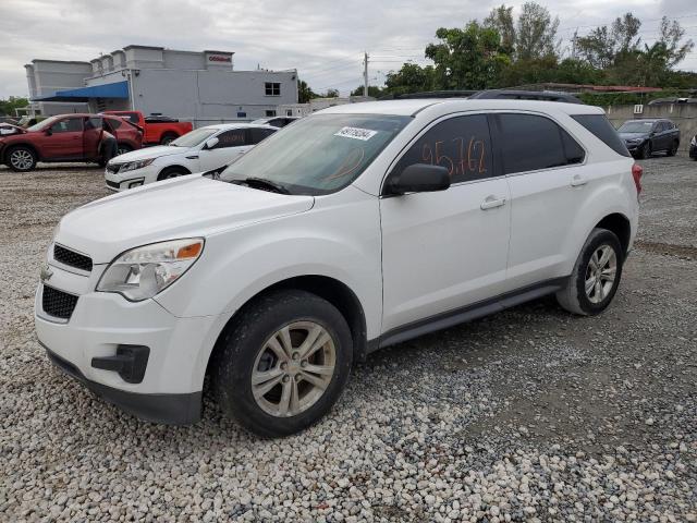 2CNALBEW1A6269665 - 2010 CHEVROLET EQUINOX LS WHITE photo 1