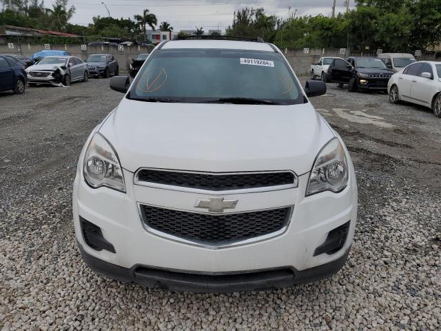 2CNALBEW1A6269665 - 2010 CHEVROLET EQUINOX LS WHITE photo 5