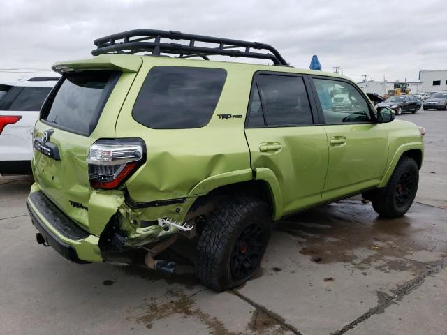 JTELU5JR0N6009762 - 2022 TOYOTA 4RUNNER SR5 PREMIUM GREEN photo 3