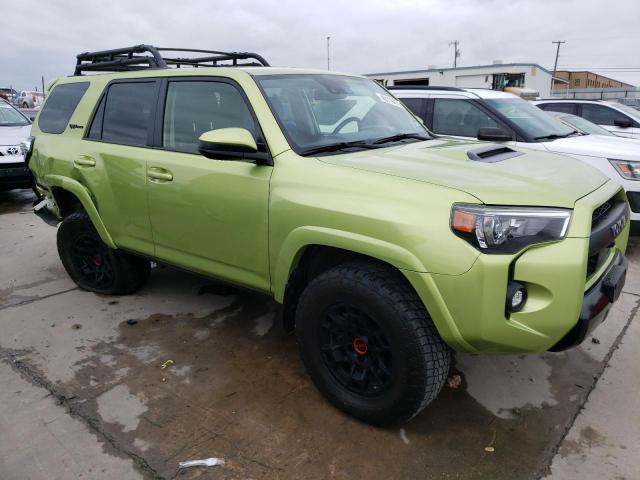 JTELU5JR0N6009762 - 2022 TOYOTA 4RUNNER SR5 PREMIUM GREEN photo 4