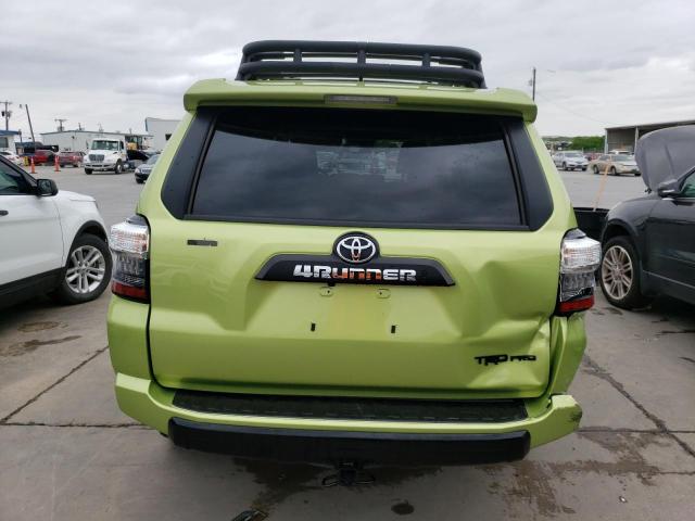 JTELU5JR0N6009762 - 2022 TOYOTA 4RUNNER SR5 PREMIUM GREEN photo 6