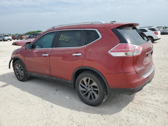 5N1AT2MT9GC754790 - 2016 NISSAN ROGUE S RED photo 2