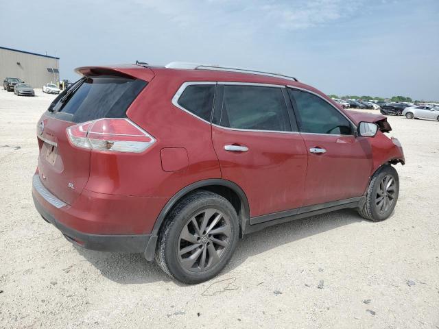 5N1AT2MT9GC754790 - 2016 NISSAN ROGUE S RED photo 3