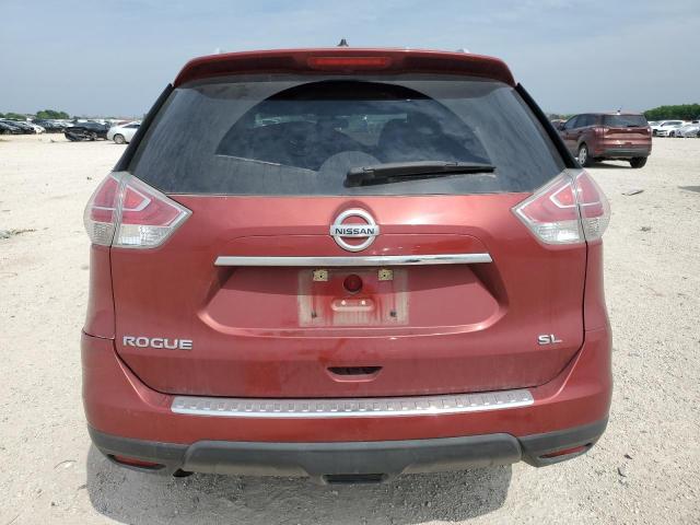 5N1AT2MT9GC754790 - 2016 NISSAN ROGUE S RED photo 6