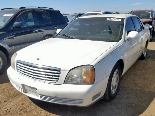 1G6KD54Y81U142989 - 2001 CADILLAC DEVILLE  photo 2