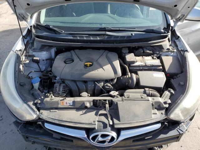 KMHDH4AE5EU107746 - 2014 HYUNDAI ELANTRA SE SILVER photo 11