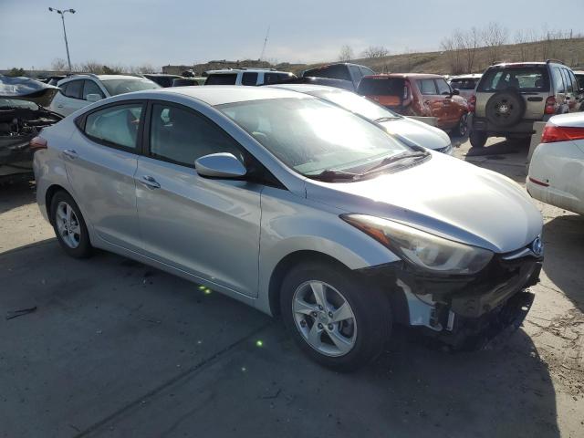 KMHDH4AE5EU107746 - 2014 HYUNDAI ELANTRA SE SILVER photo 4