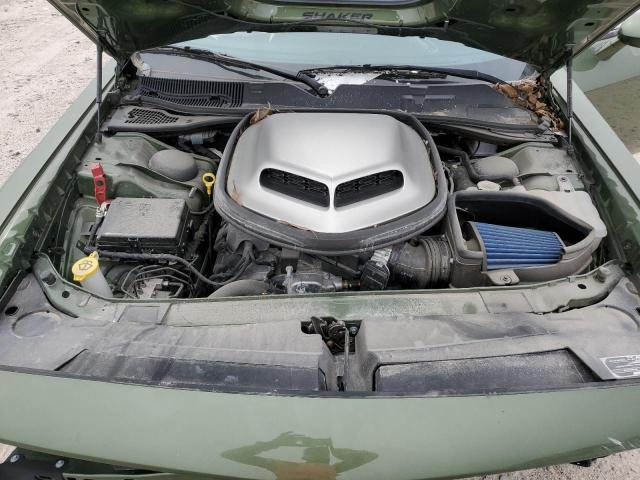 2C3CDZFJ7PH586373 - 2023 DODGE CHALLENGER R/T SCAT PACK GREEN photo 11