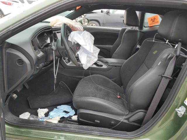 2C3CDZFJ7PH586373 - 2023 DODGE CHALLENGER R/T SCAT PACK GREEN photo 7