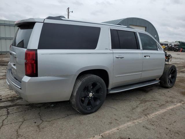 1GNSKKKC7FR504742 - 2015 CHEVROLET SUBURBAN K1500 LTZ SILVER photo 3