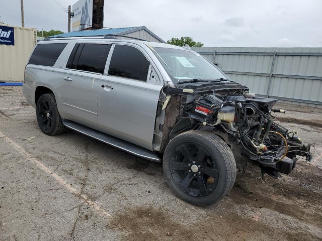 1GNSKKKC7FR504742 - 2015 CHEVROLET SUBURBAN K1500 LTZ SILVER photo 4