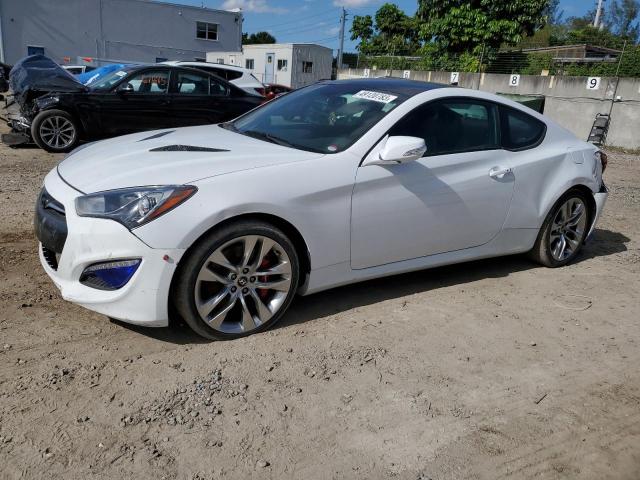 KMHHU6KJ7GU137130 - 2016 HYUNDAI GENESIS CO 3.8 R-SPEC WHITE photo 1