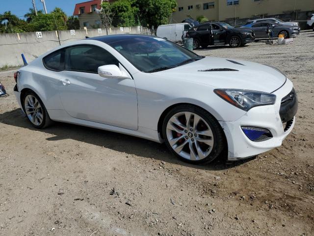 KMHHU6KJ7GU137130 - 2016 HYUNDAI GENESIS CO 3.8 R-SPEC WHITE photo 4