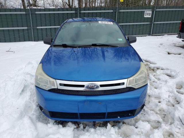 1FAHP3FN0AW205860 - 2010 FORD FOCUS SE BLUE photo 5