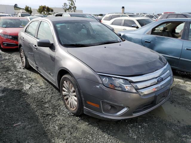 3FADP0L35AR227369 - 2010 FORD FUSION HYBRID GRAY photo 4