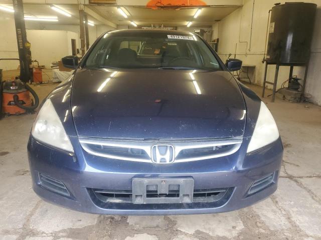 JHMCM56437C017505 - 2007 HONDA ACCORD LX BLUE photo 5