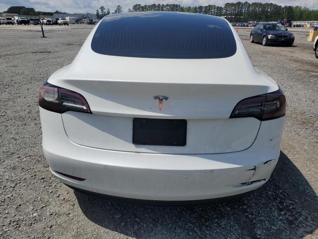 5YJ3E1EA8KF449503 - 2019 TESLA MODEL 3 WHITE photo 6