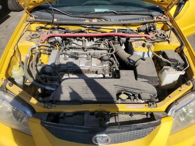 JM1BJ245221632602 - 2002 MAZDA PROTEGE PR5 黄色 照片 11