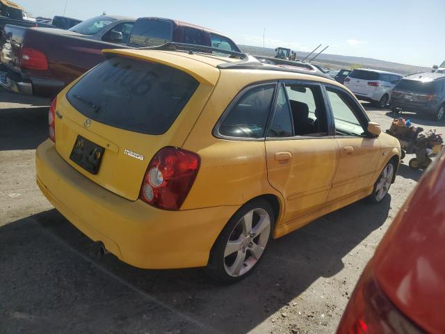 JM1BJ245221632602 - 2002 MAZDA PROTEGE PR5 黄色 照片 3