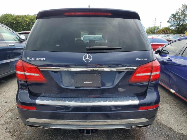 4JGDF6EE5KB196270 - 2019 MERCEDES-BENZ GLS 450 4MATIC BLUE photo 6