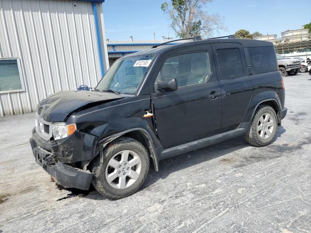 5J6YH1H76BL001779 - 2011 HONDA ELEMENT EX BLACK photo 1