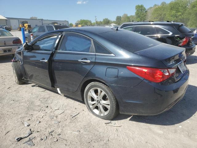 5NPEC4AC6BH038142 - 2011 HYUNDAI SONATA SE BLUE photo 2