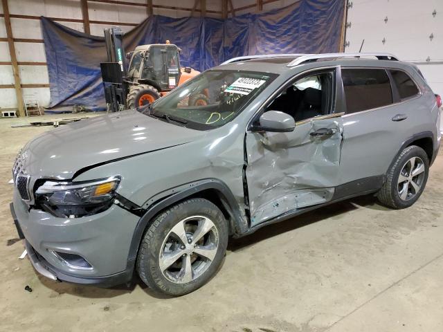 1C4PJMDX6LD572584 - 2020 JEEP CHEROKEE LIMITED GRAY photo 1