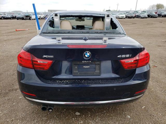 WBA3V9C55EPR69556 - 2014 BMW 428 XI BLUE photo 6