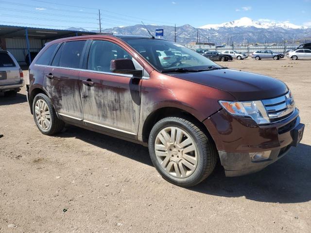 2FMDK4KC5ABA32836 - 2010 FORD EDGE LIMITED MAROON photo 4