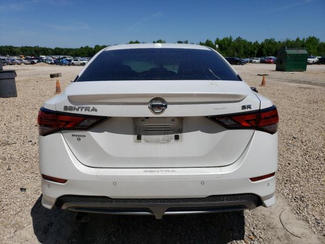 3N1AB8DV6LY265912 - 2020 NISSAN SENTRA SR WHITE photo 6