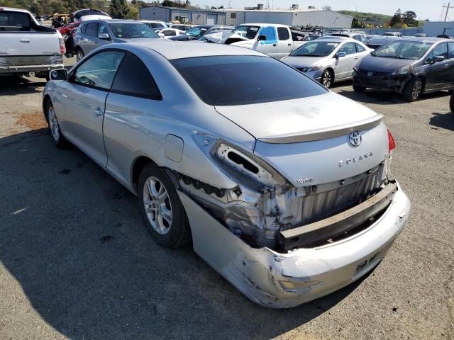 4T1CE30P47U753610 - 2007 TOYOTA CAMRY SOLA SE SILVER photo 2