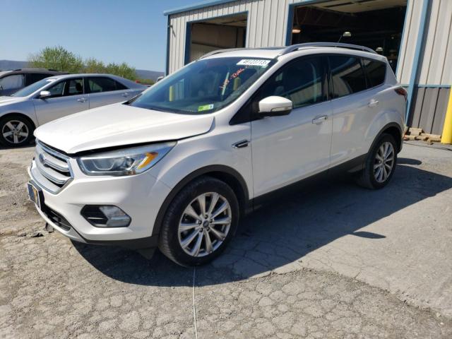 1FMCU9J96HUB37575 - 2017 FORD ESCAPE TITANIUM WHITE photo 1
