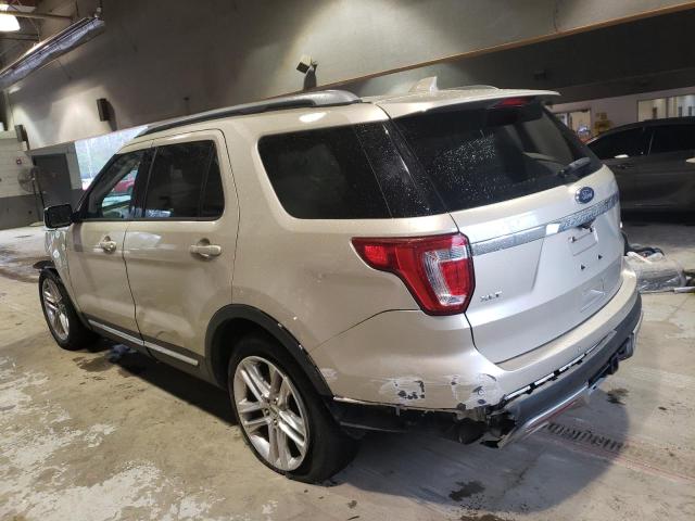 1FM5K8D80HGD10615 - 2017 FORD EXPLORER XLT BEIGE photo 2