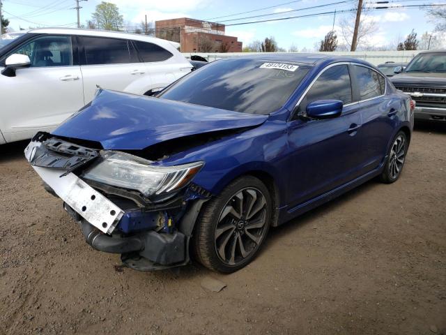 19UDE2F83GA010619 - 2016 ACURA ILX PREMIUM TECH ლურჯი ფოტო 1