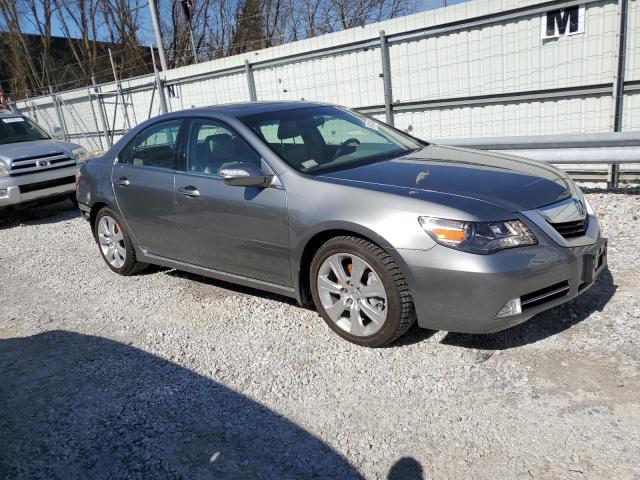 JH4KB2F64AC001340 - 2010 ACURA RL GRAY photo 4